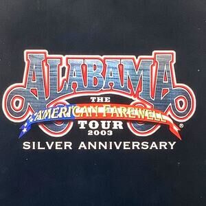 Alabama 2003 Silver Anniversary Program, The American Farewell Tour, NM